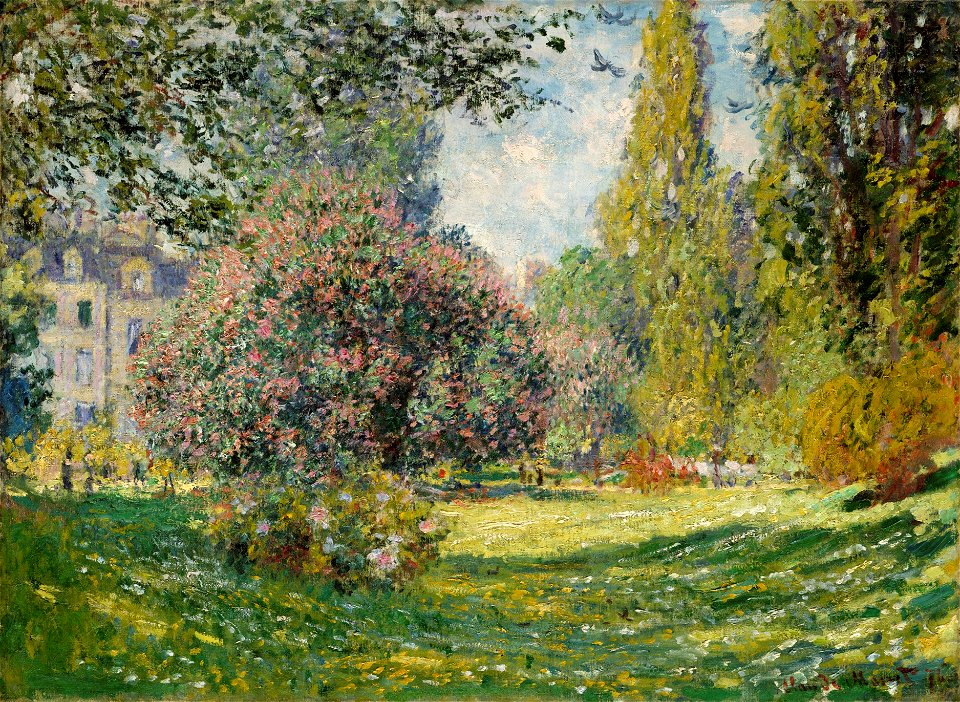 Landscape- Parc Monceau - Monet