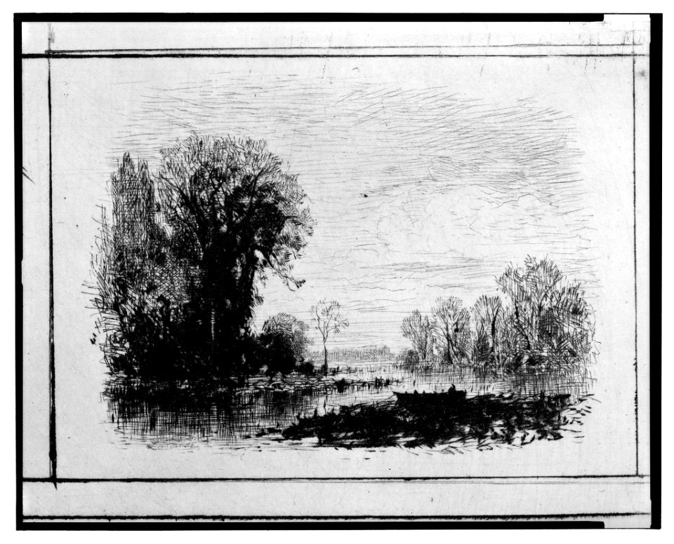 Landscape with river) - Lalanne LCCN2003668403