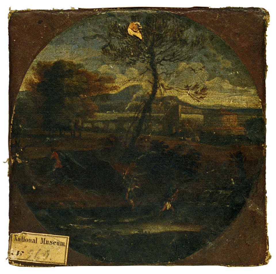 Landscape with rest on flight into Egypt - Nationalmuseum - 158044