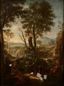 Landscape with Christ and the Two Disciples on the Way to Emmaus - Nationalmuseum - 19049