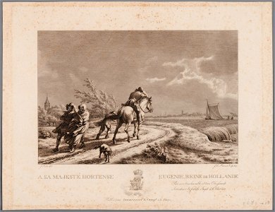 Landschap bij onweer, objectnr A 16575