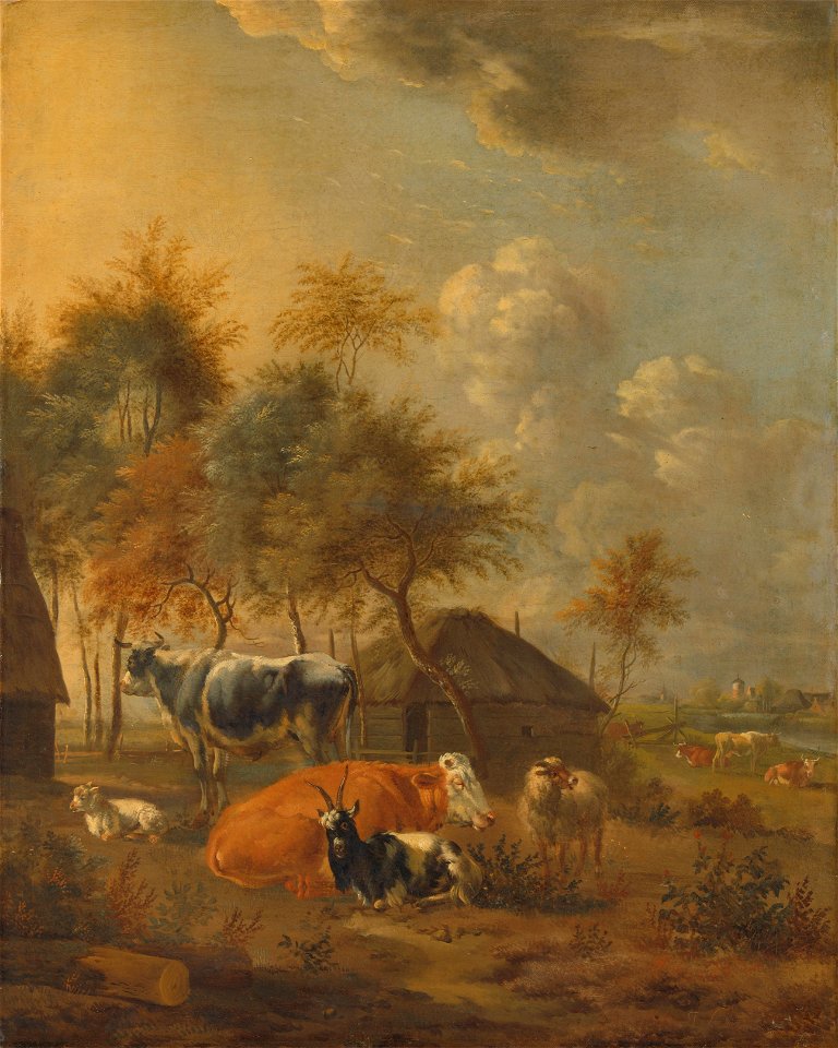 Landschap met vee Rijksmuseum SK-C-160