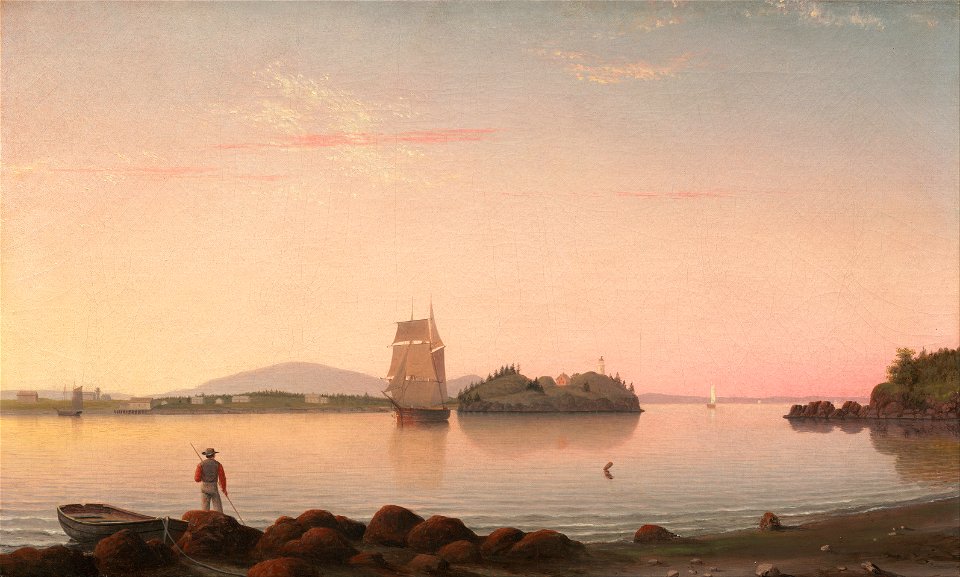 Fitz Henry Lane - Owl's Head, Penobscot Bay, Maine - Google Art Project
