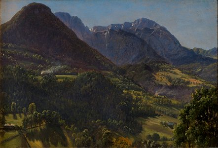 Landscape, Tyrol (Thomas Fearnley) - Nationalmuseum - 22070 (cropped)