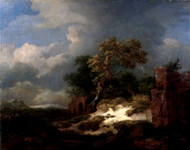 Landschap met ruïnes Rijksmuseum SK-A-3343