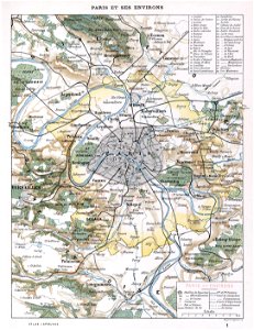 Larousse, Paris et ses environs, 1900 - David Rumsey