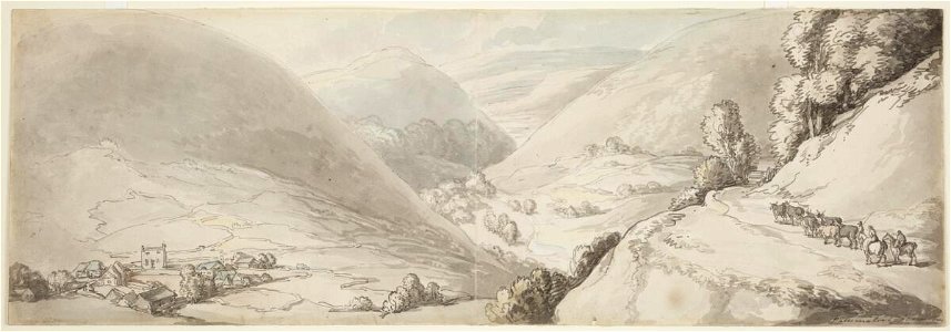 Langothlen Hill in the road to Ruthin (4786090)