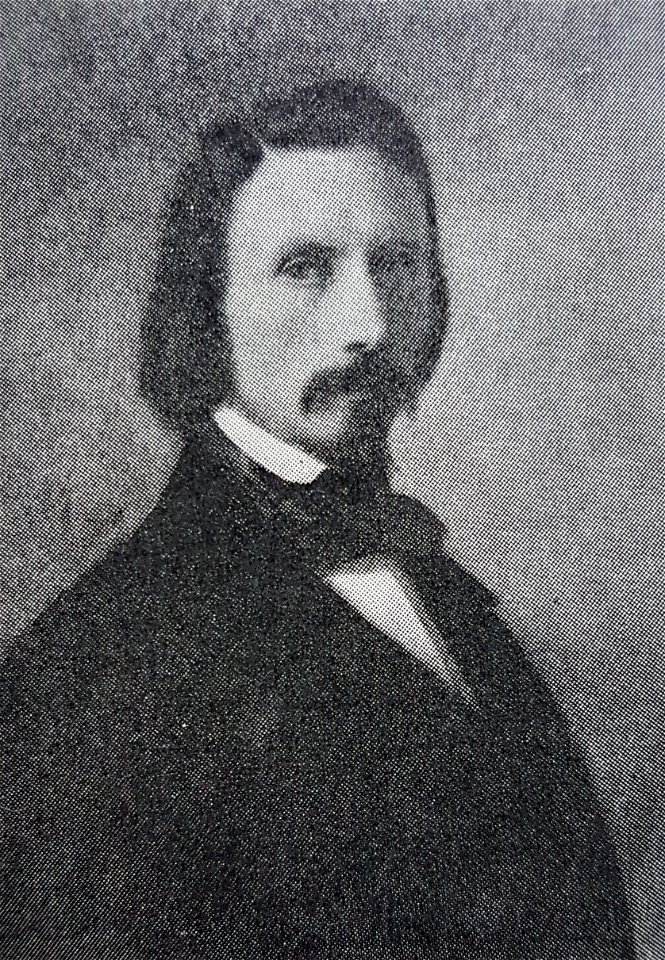 Lars Hansen självporträtt 1862