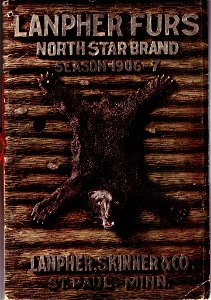 Lanpher Furs Title of a Fur Fashion Catalog