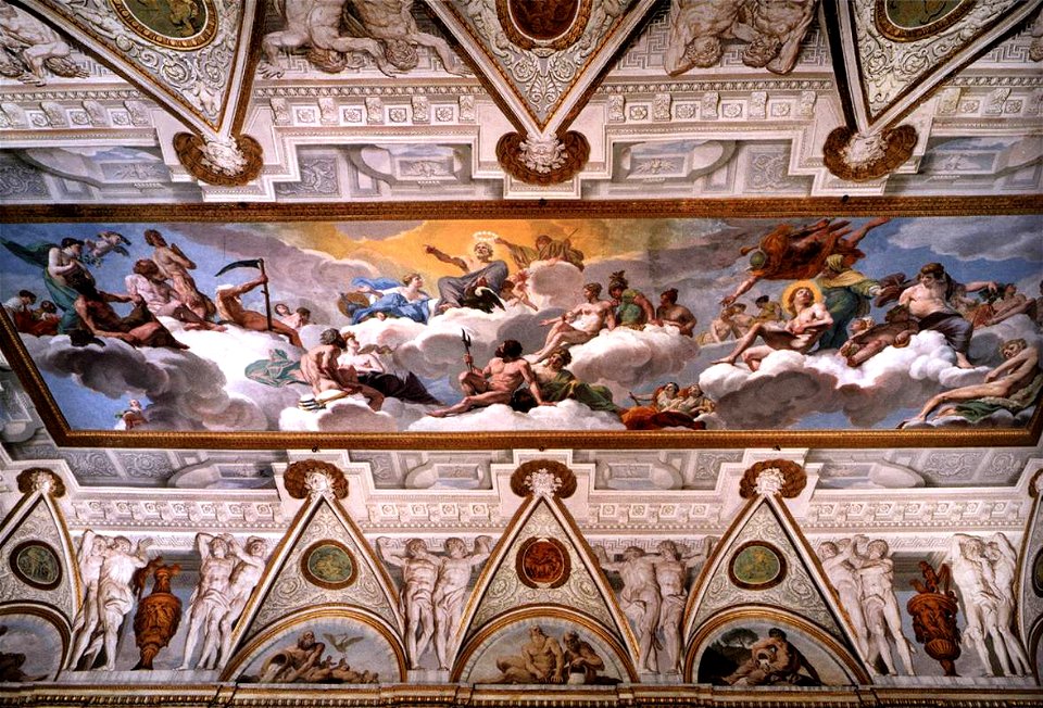 Lanfranco, Giovanni -The Council of Gods - 1624-25