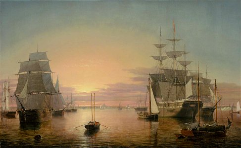 Fitz Hugh Lane Boston Harbor