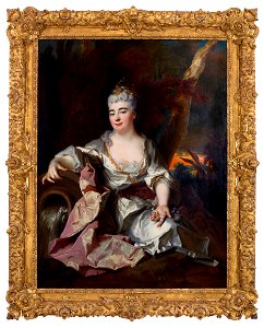 Marie Louise Élisabeth d'Orléans, Duchess of Berry by Nicolas de Largillière (Frost Art Museum)