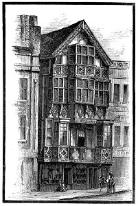 Langton's House Welsh Back in the seventeenth century, Bristol