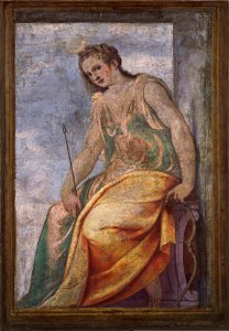 Lattanzio Gambara (c. 1530-Brescia 1574) - Diana - RCIN 401219 - Royal Collection