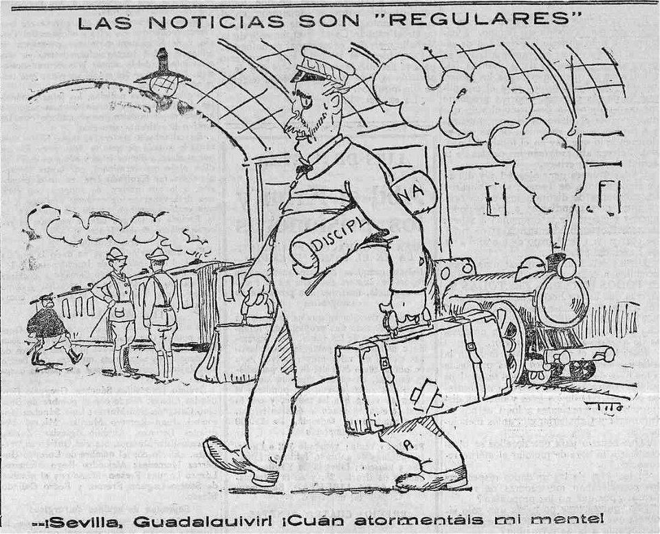 Las noticias son regulares, de Tito, La Libertad, 14 de octubre de 1922