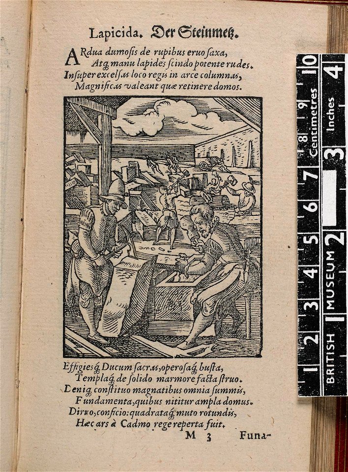 Lapicida. Der Steinmetz. (The Stonemason) (BM 1904,0206.103.91)