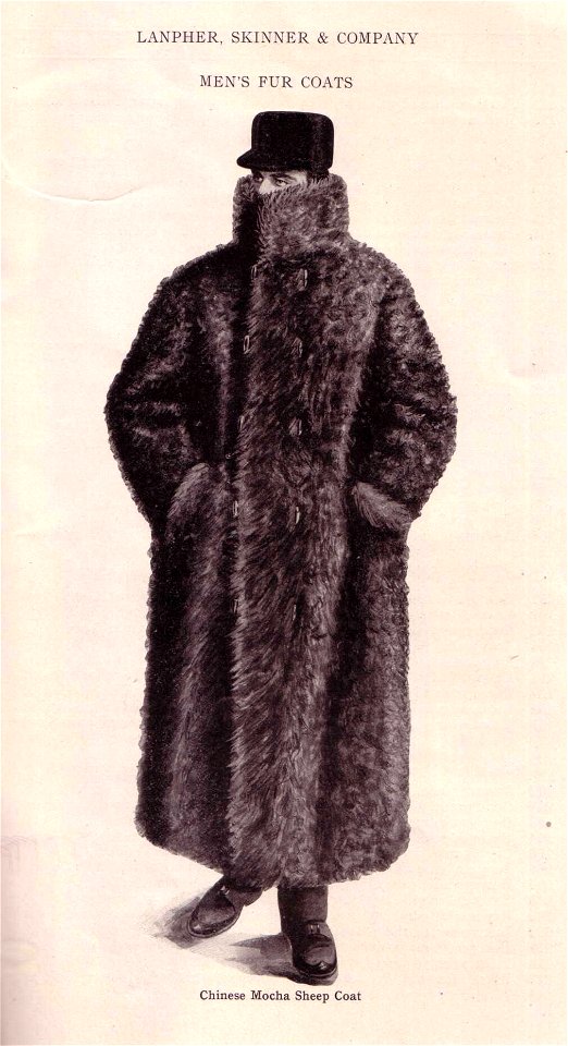 Lanpher Furs Chinese Mocha Sheep Coat S61
