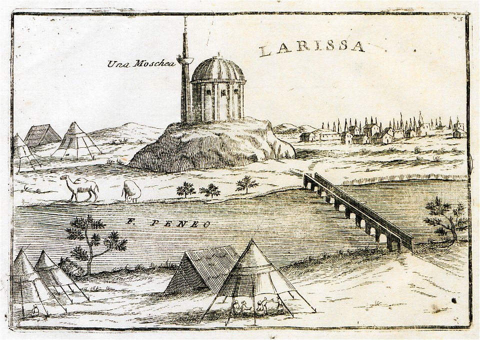 Larissa - Coronelli Vincenzo Maria - 1708