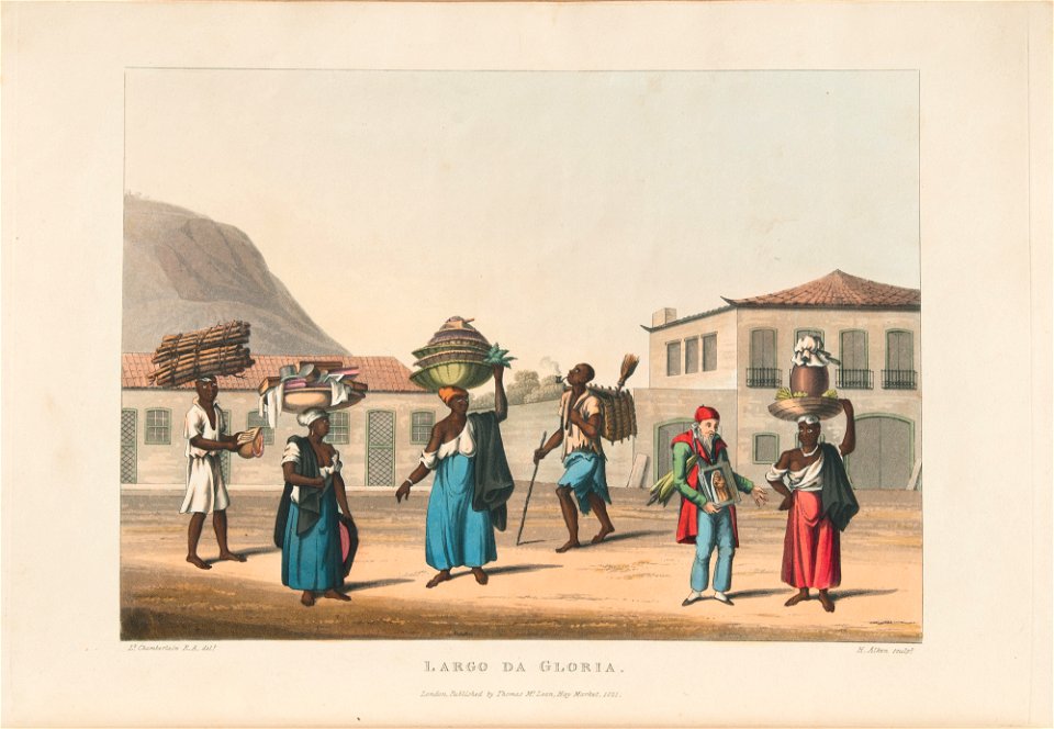 Largo da Glória, da Coleção Brasiliana Iconográfica