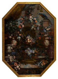 Large Flowerpiece with Precious Urns (Antoine Monnoyer) - Nationalmuseum - 17797