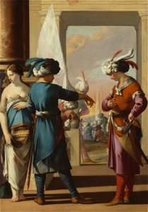 Laurent de La Hyre - Panthea, Cyrus, and Araspas - 1976.292 - Art Institute of Chicago