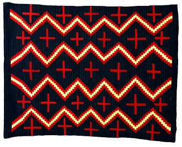 Late Classic Navajo Blanket 02. Free illustration for personal and commercial use.