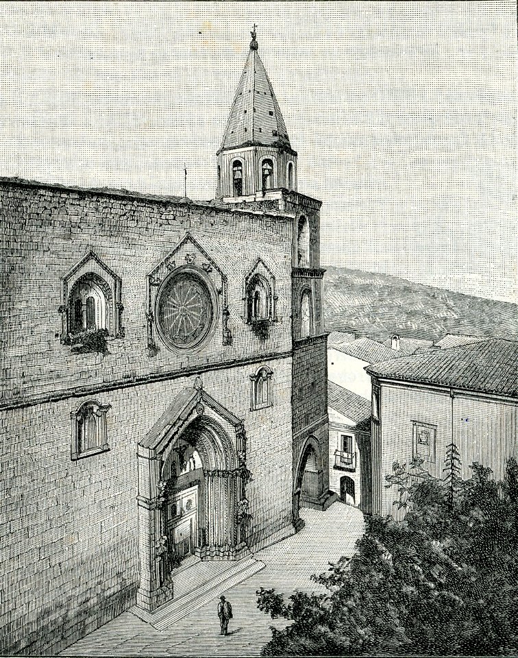 Larino facciata della cattedrale
