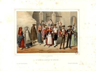Laruns - Un mariage sortant de l'Eglise - Fonds Ancely - B315556101 A MONTAUT 019