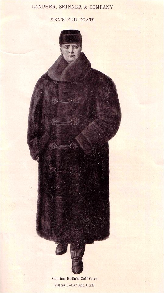 Lanpher Furs Siberian Buffalo Calf Coat