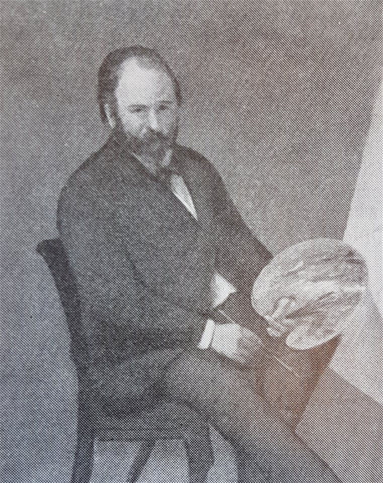 Lars Gustaf Sellstedt självporträtt