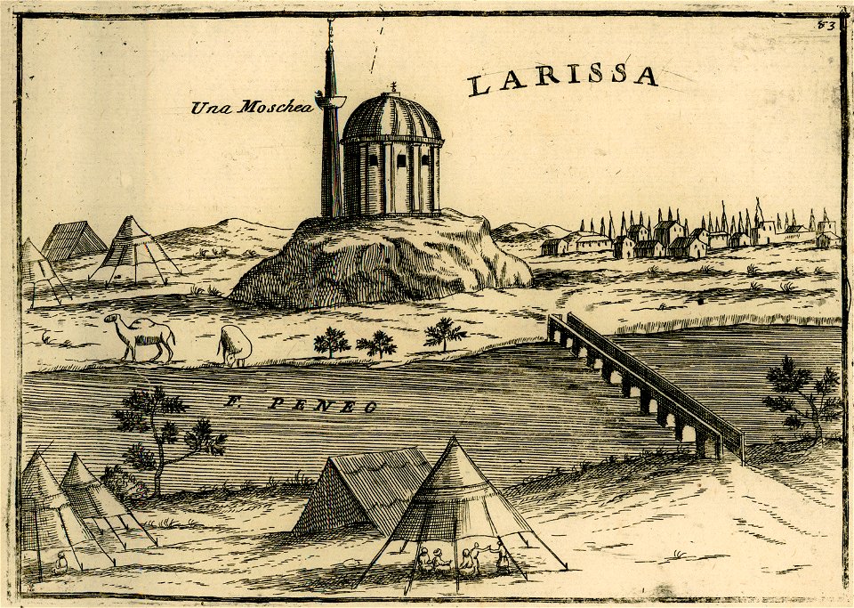 Larissa - Coronelli Vincenzo - 1688