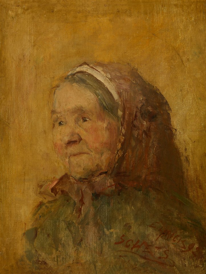 Evert Larock - Oude vrouw (1892)