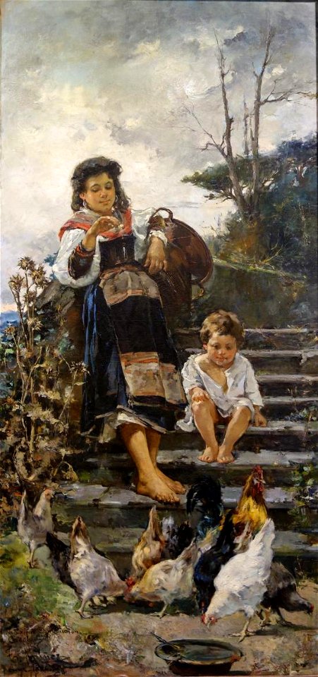 Las gallinas - Tomás Muñoz Lucena