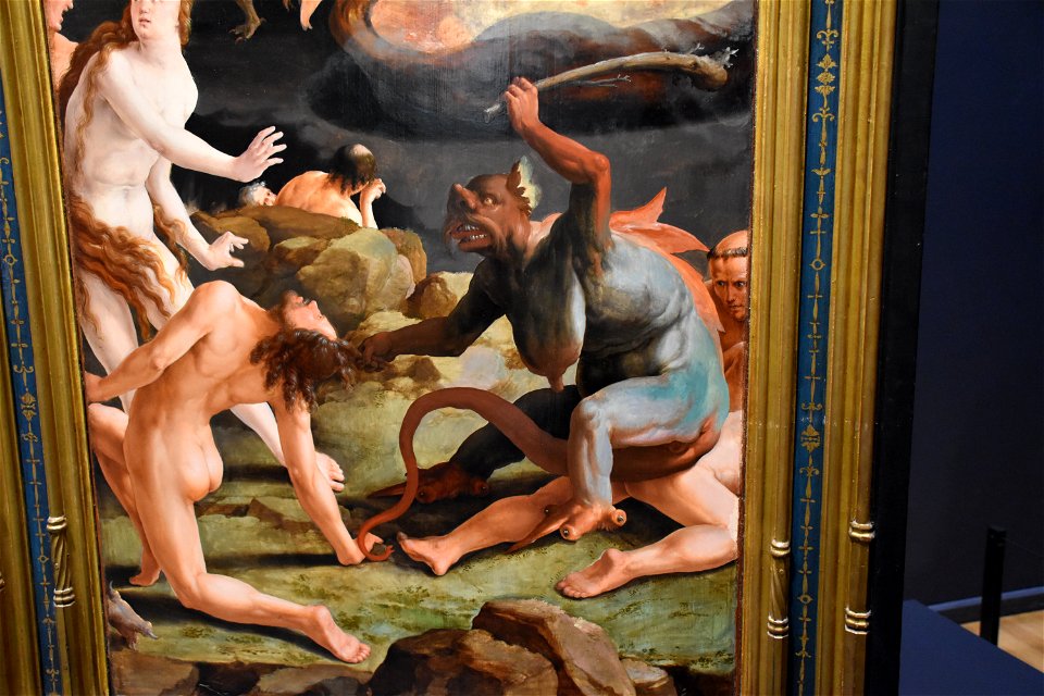 Last Judgment by Lucas van Leyden - detail (2)