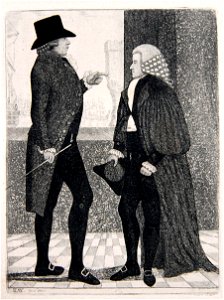 Late Lord Melville & the Present Lord Chief Baron (BM 1935,0522.13.162)