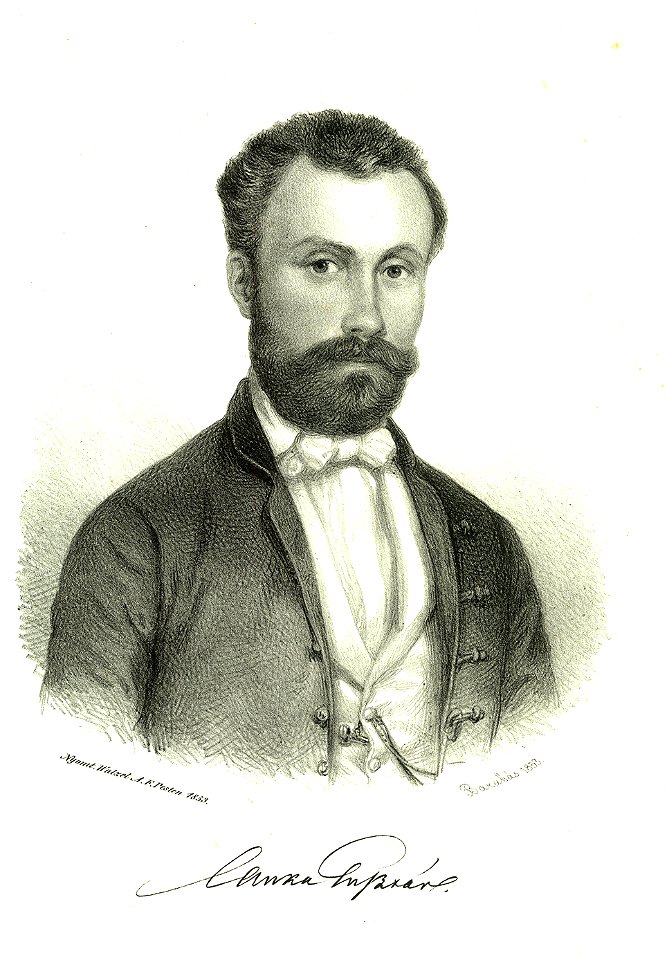 Lauka Gusztáv Barabás Miklós litográfiája
