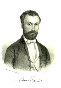 Lauka Gusztáv Barabás Miklós litográfiája