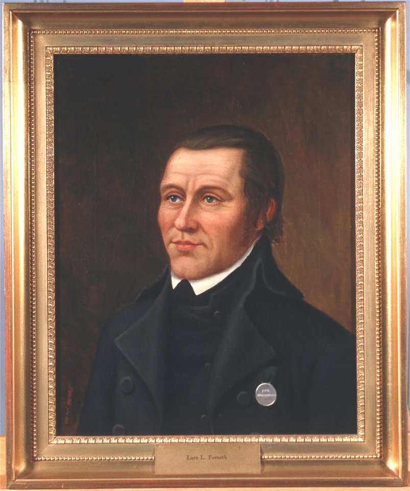 Lars Larsen Forsæth malt av Christopher Pritzier Meidell - Eidsvoll 1814 - EM.01369