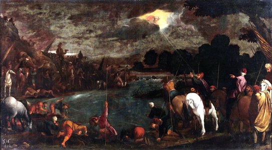 Las tropas de Gedeón, copia de un original de Pedro de Orrente (Museo del Prado)