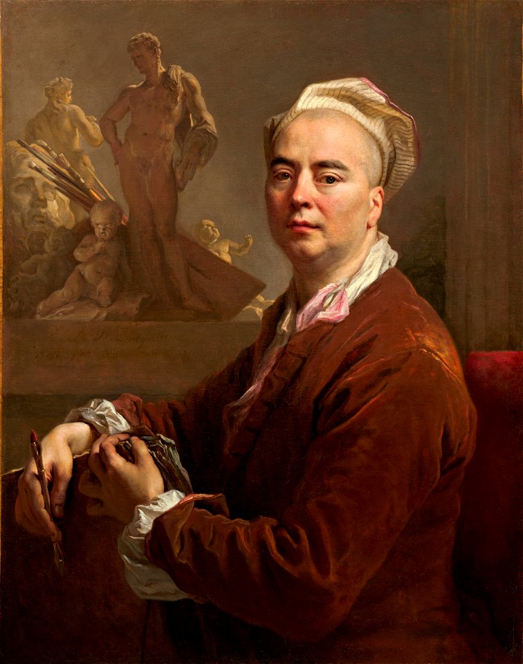 1707 Self-Portrait of Nicolas de Largillière