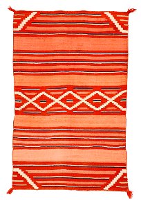 Late Classic Child Navajo Blanket 03