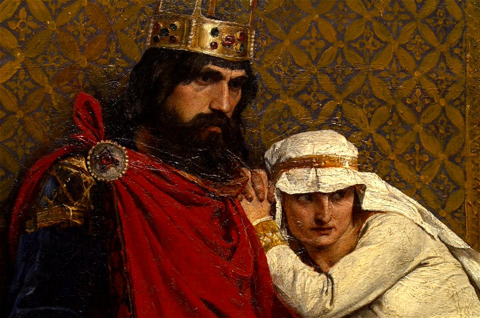 Laurens excomunication, Musée d'Orsay, by Jean-Paul Laurens, 1875