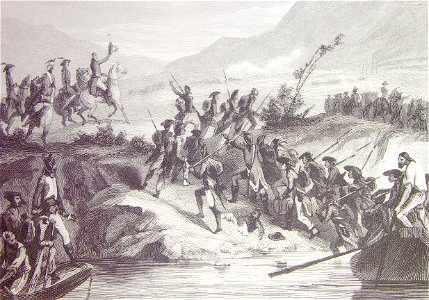 Las Glorias Nacionales, 1852 Barcelo desembarca en Africa. (4013965358)