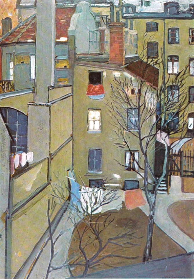 Lascar Vorel - Vedere din atelier