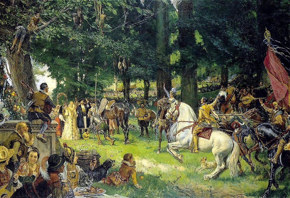 Las bodas de Camacho, de José Moreno Carbonero (Real Academia de Bellas Artes de San Fernando)