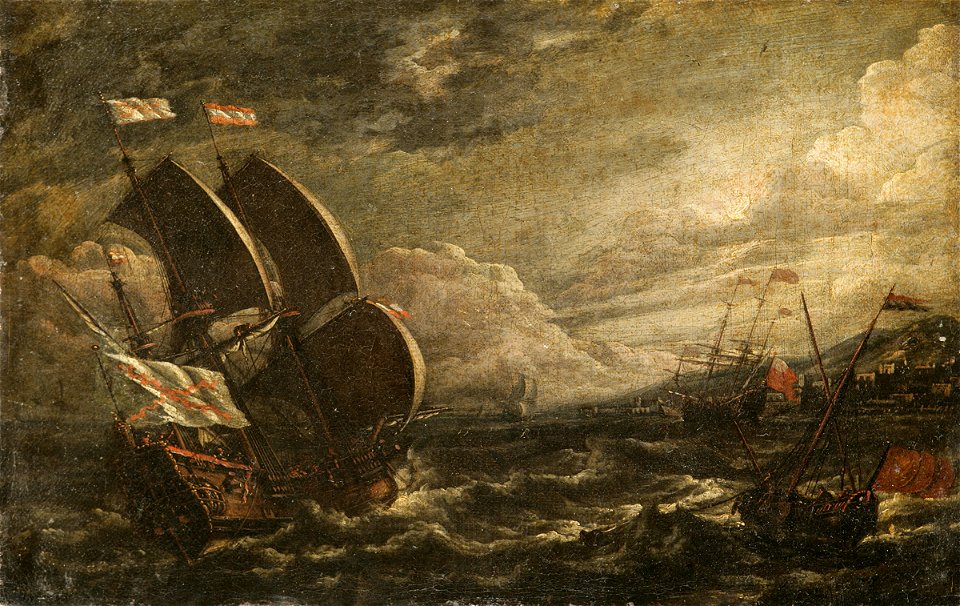 Laureys a Castro - A Storm at Sea