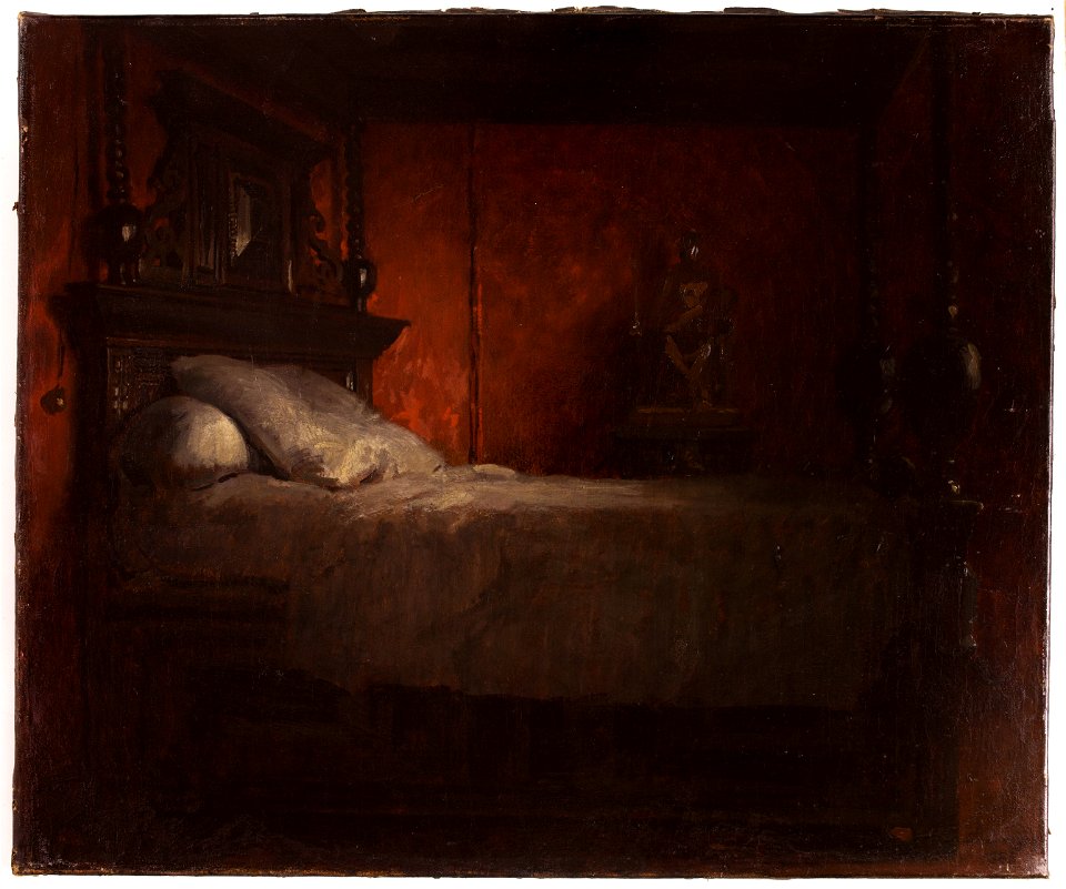 Laugée, Désiré François - La chambre de Victor Hugo avenue d'Eylau - 223 - Maison de Victor Hugo
