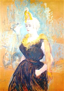 Lautrec the clownesse cha-u-kao 1895