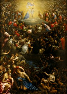 Last Judgement by Leandro Bassano-BMA. Free illustration for personal and commercial use.