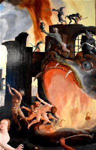 Last Judgment by Lucas van Leyden - detail (6)